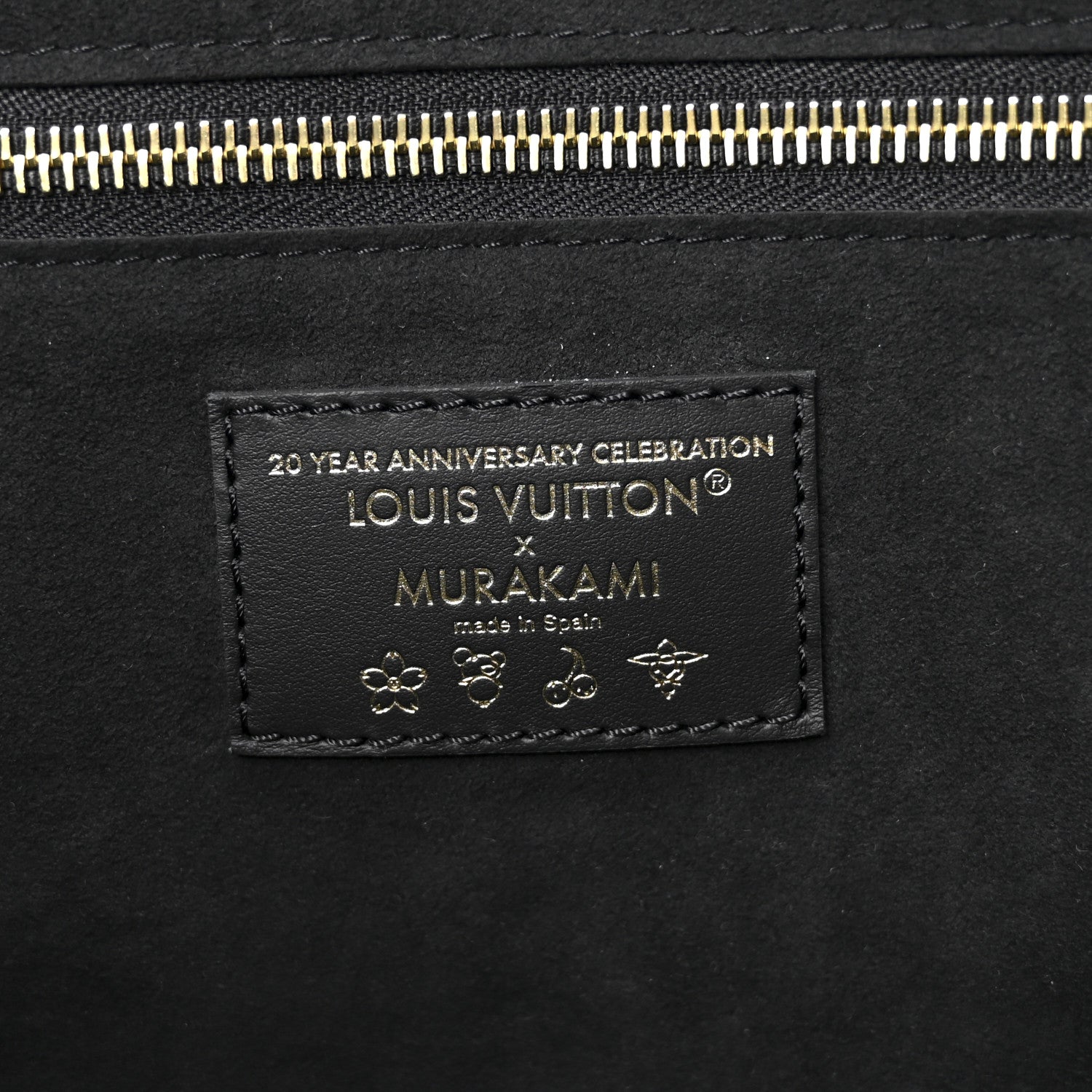 Louis Vuitton LV X TM Empreinte Flowers Neverfull MM Black 7 of 11