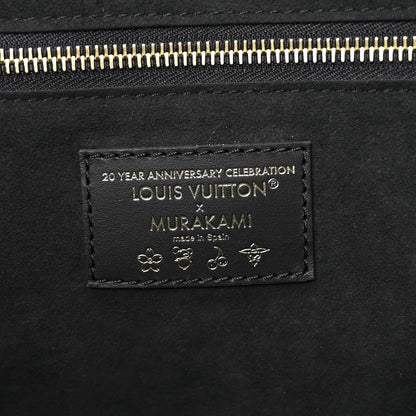 Louis Vuitton LV X TM Empreinte Flowers Neverfull MM Black 7 of 11