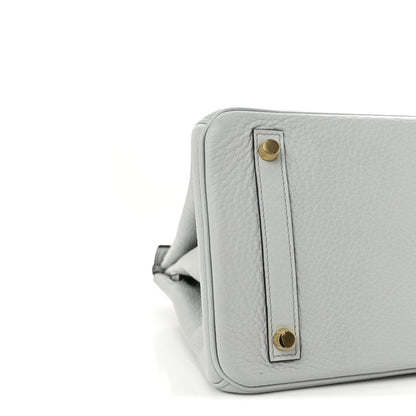 Hermes Togo Birkin 30 Bleu Pale 9 of 11