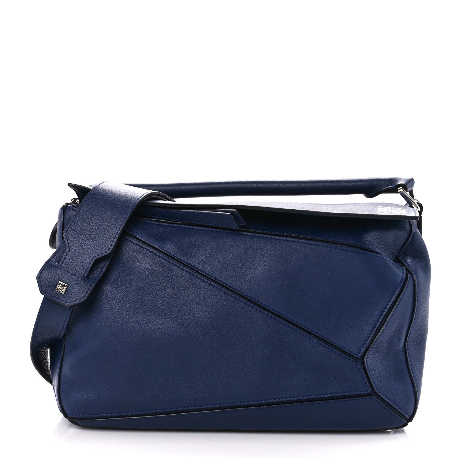 Loewe Calfskin Medium Puzzle Bag Marine 1 of 11