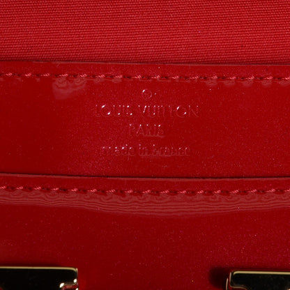Louis Vuitton Patent Louise Clutch Pomme D'Amour 8 of 10