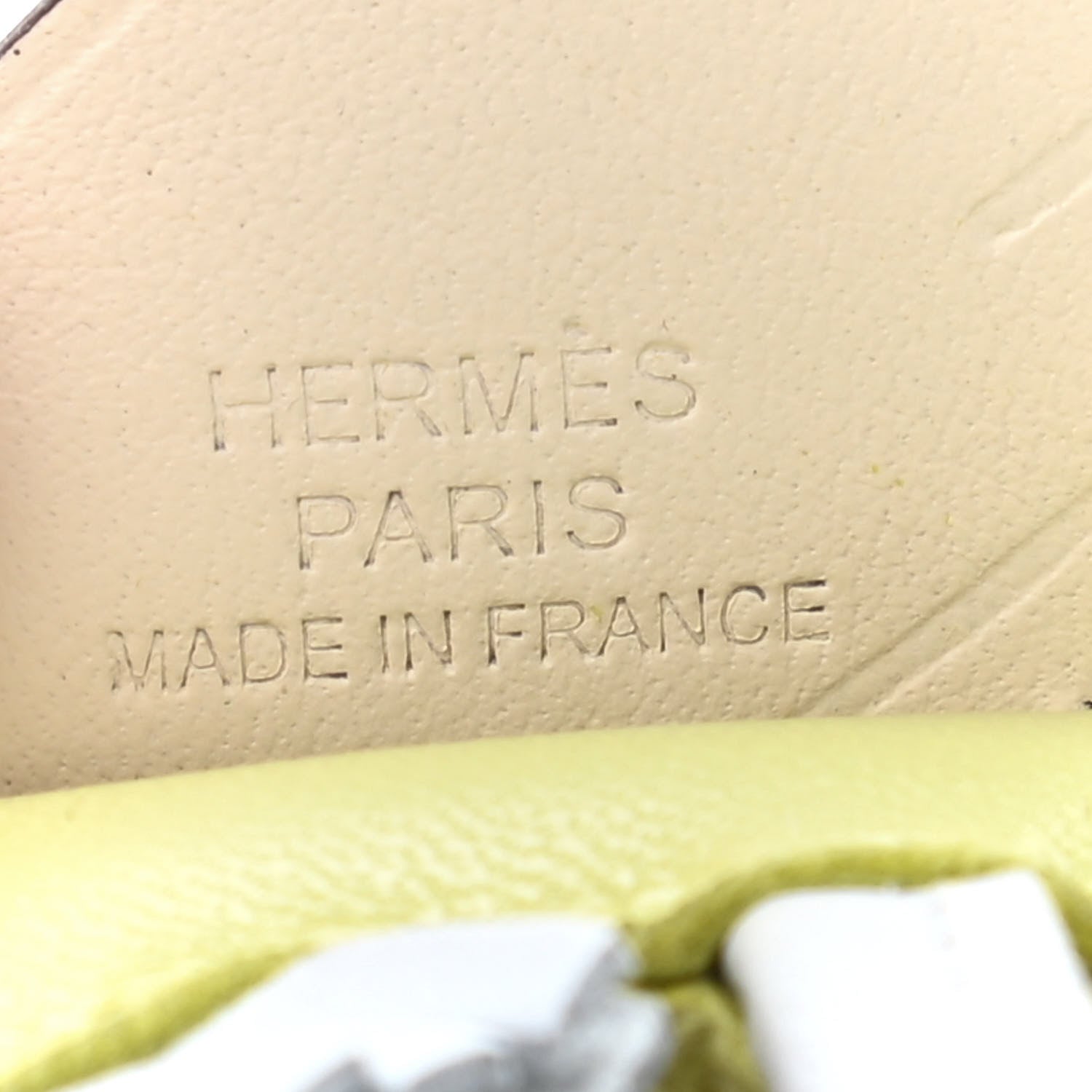 Hermes Milo Lambskin Grigri Rodeo Pegase Horse Bag Charm PM Jaune Bourgeon Bleu Brume Nata 4 of 4