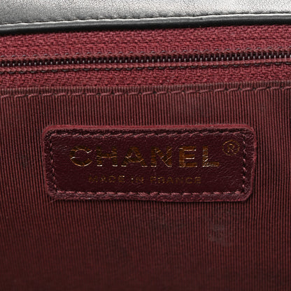Chanel Calfskin Stitched Small Paris in Rome Messenger Black 6 of 11