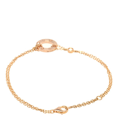 Cartier 18K Pink Gold Diamond LOVE Bracelet 2 of 5