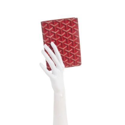 Goyard Goyardine Bi-Fold Wallet Red 2 of 9
