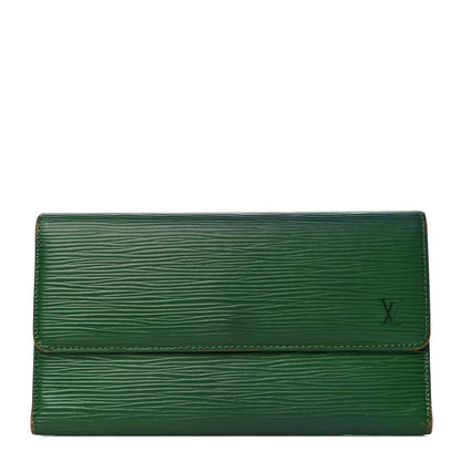 Louis Vuitton Epi Porte Tresor International Wallet Borneo 1 of 19