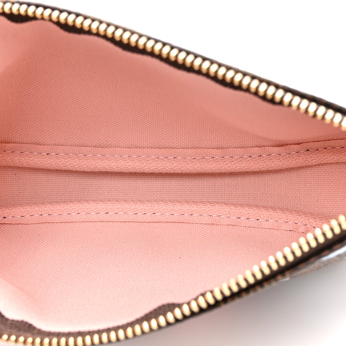 Damier Ebene 2020 Christmas Animation Big Wheel Mini Pochette Accessories Rose Ballerine