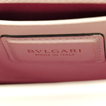 Bulgari Calfskin Serpenti Forever Crossbody Bag White Agate 7 of 15