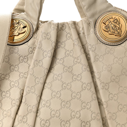 Gucci Guccissima Medium Hysteria Top Handle Bag Off White 8 of 11