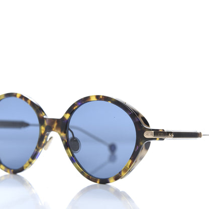 Christian Dior Acetate Umbrage Round Sunglasses Tortoise Blue 7 of 7