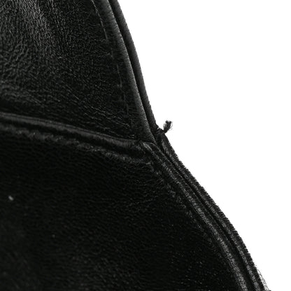 Saint Laurent Lambskin Quilted Maxi Icare Shopping Tote Black 12 of 12