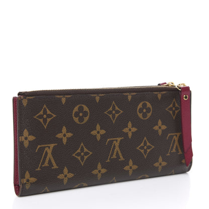 Louis Vuitton Monogram Adele Wallet Fuchsia 2 of 8
