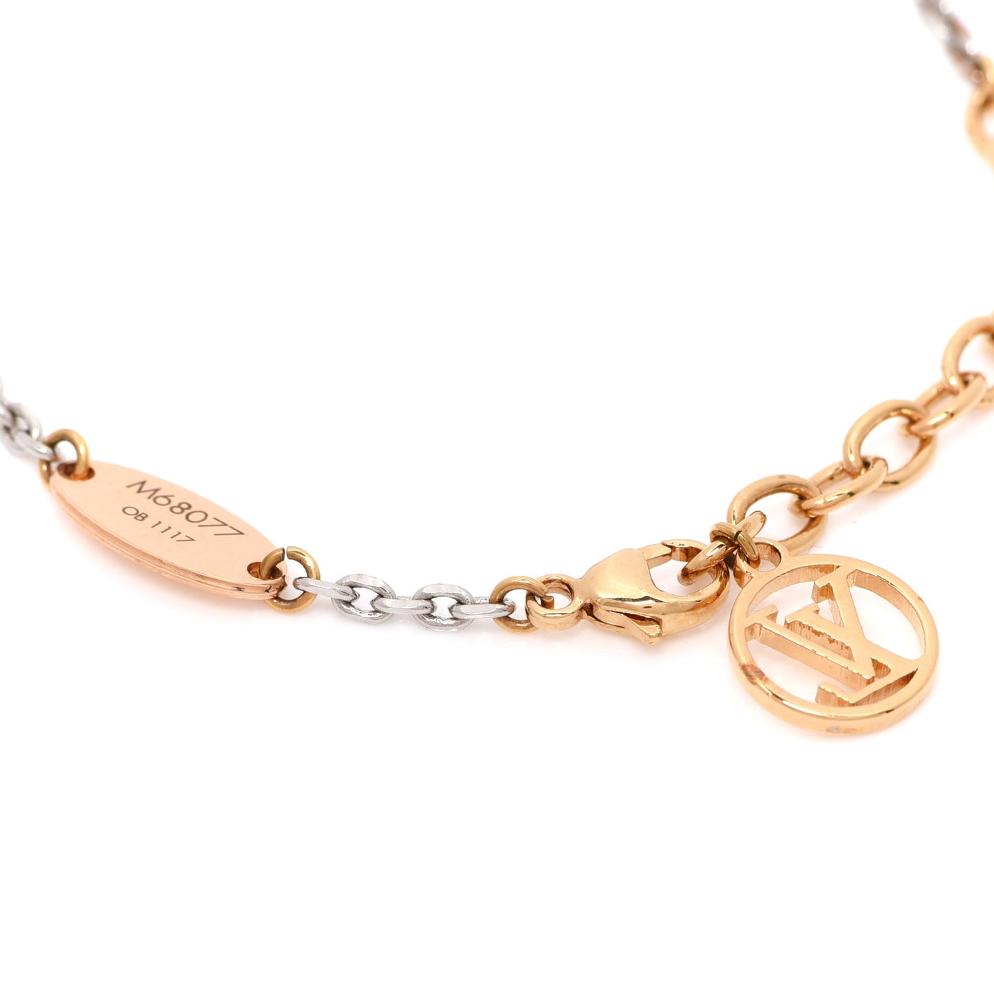 Logomania Bracelet Silver Gold
