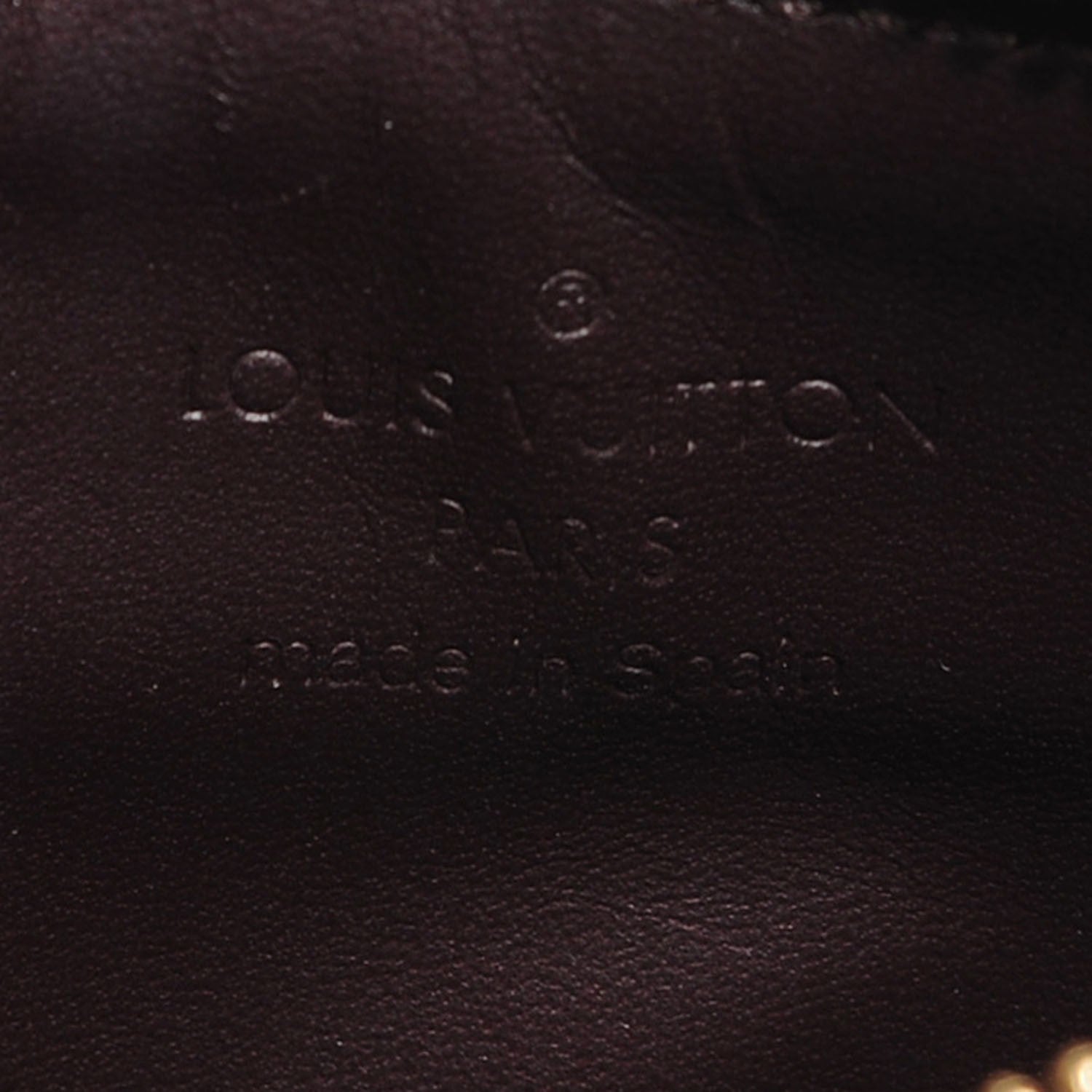 Louis Vuitton Vernis Key Pouch Amarante 5 of 8