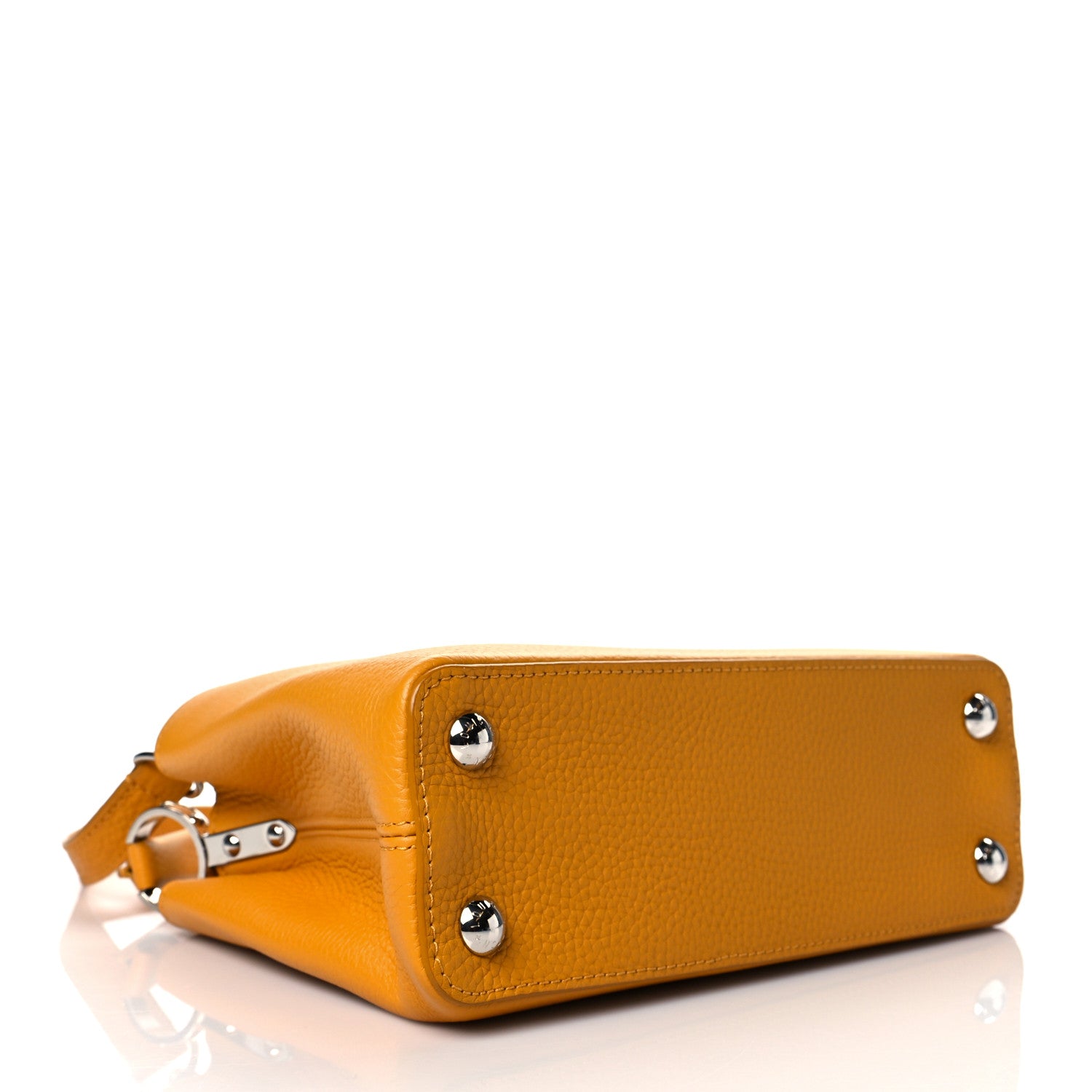 Louis Vuitton Taurillon Capucines BB Tournesol 3 of 8