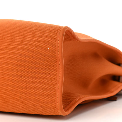 Hermes Toile Vache Hunter Herbag Zip 31 PM Orange 11 of 15