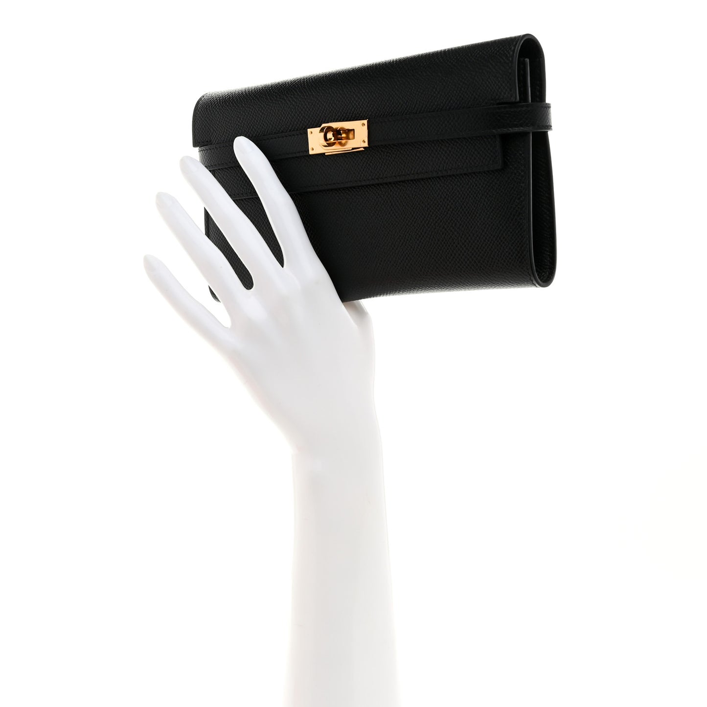 Epsom Kelly Longue Wallet Black