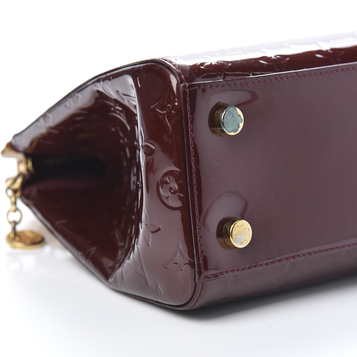 Louis Vuitton Vernis Brea MM Rouge Fauviste 9 of 15