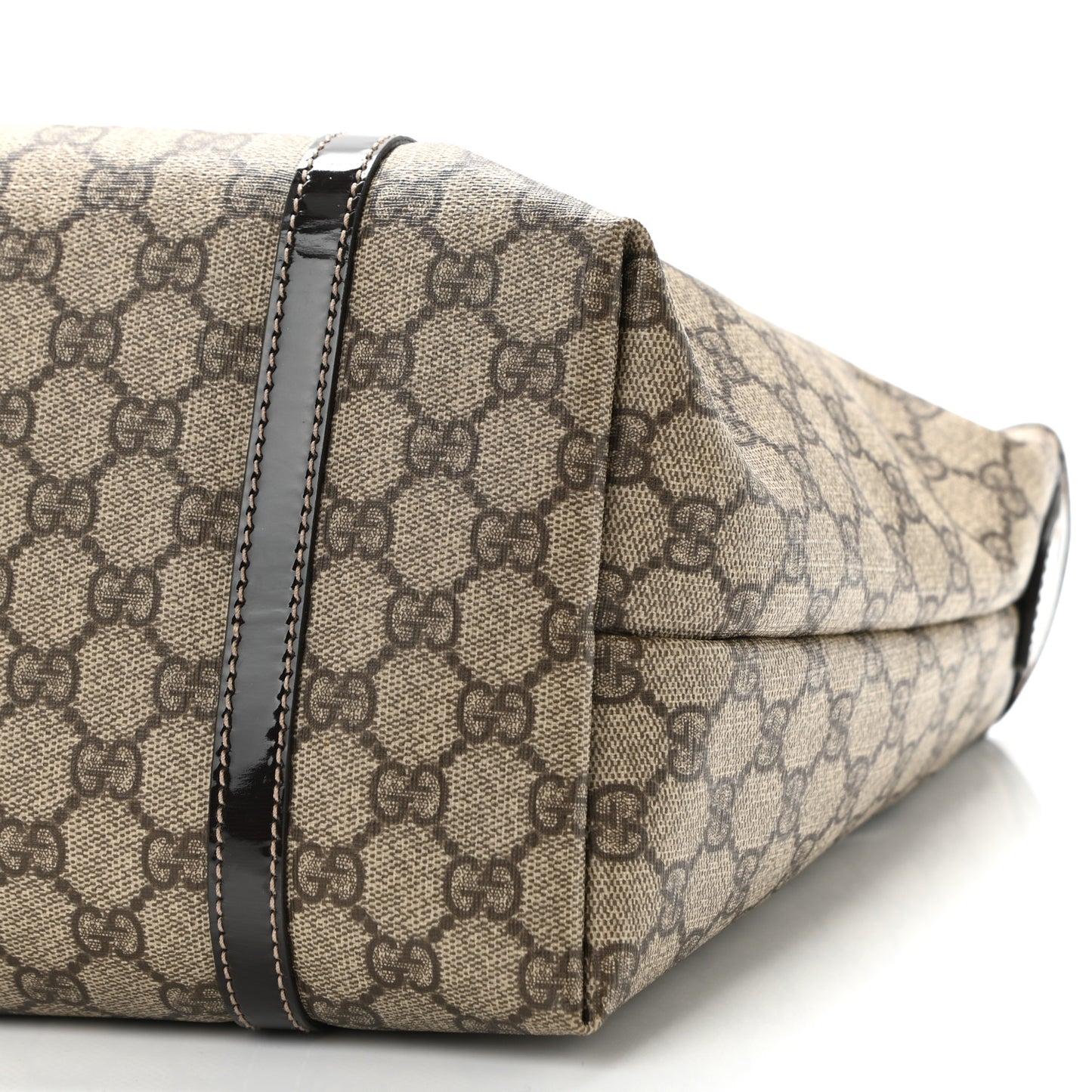 GG Plus Monogram Medium Joy Tote Dark Brown