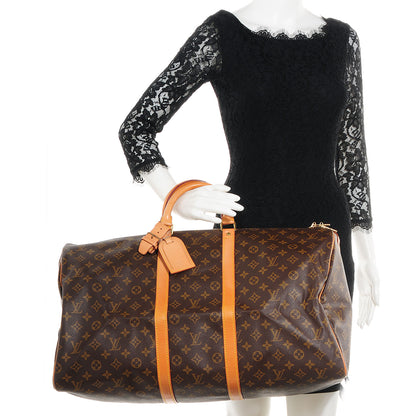 Louis Vuitton Monogram Keepall 55 2 of 8