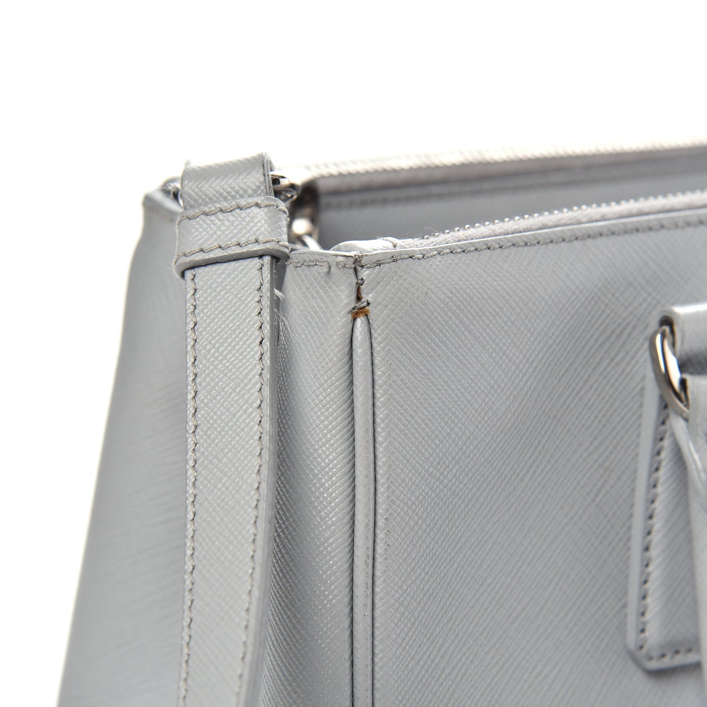 Saffiano Small Galleria Double Zip Tote Nube