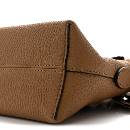 Fendi Cuoio Romano Selleria Sintetica Tape Stitch Mini By The Way Boston Bag Beige 10 of 12