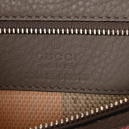Gucci Cellarius Calfskin Medium Bamboo Daily Flap Shoulder Bag Storm Grey 6 of 9