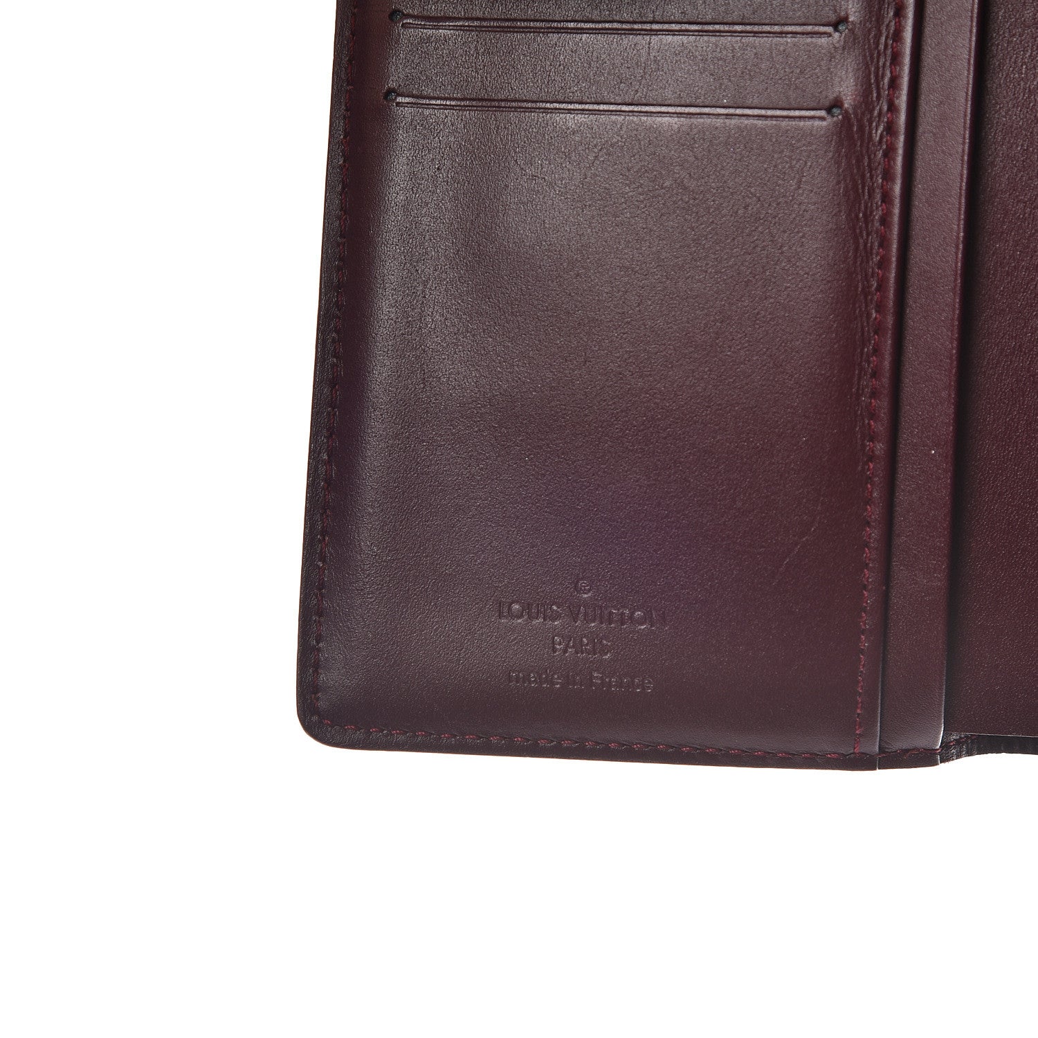 Louis Vuitton Vernis French Purse Wallet Rouge Fauviste 8 of 10