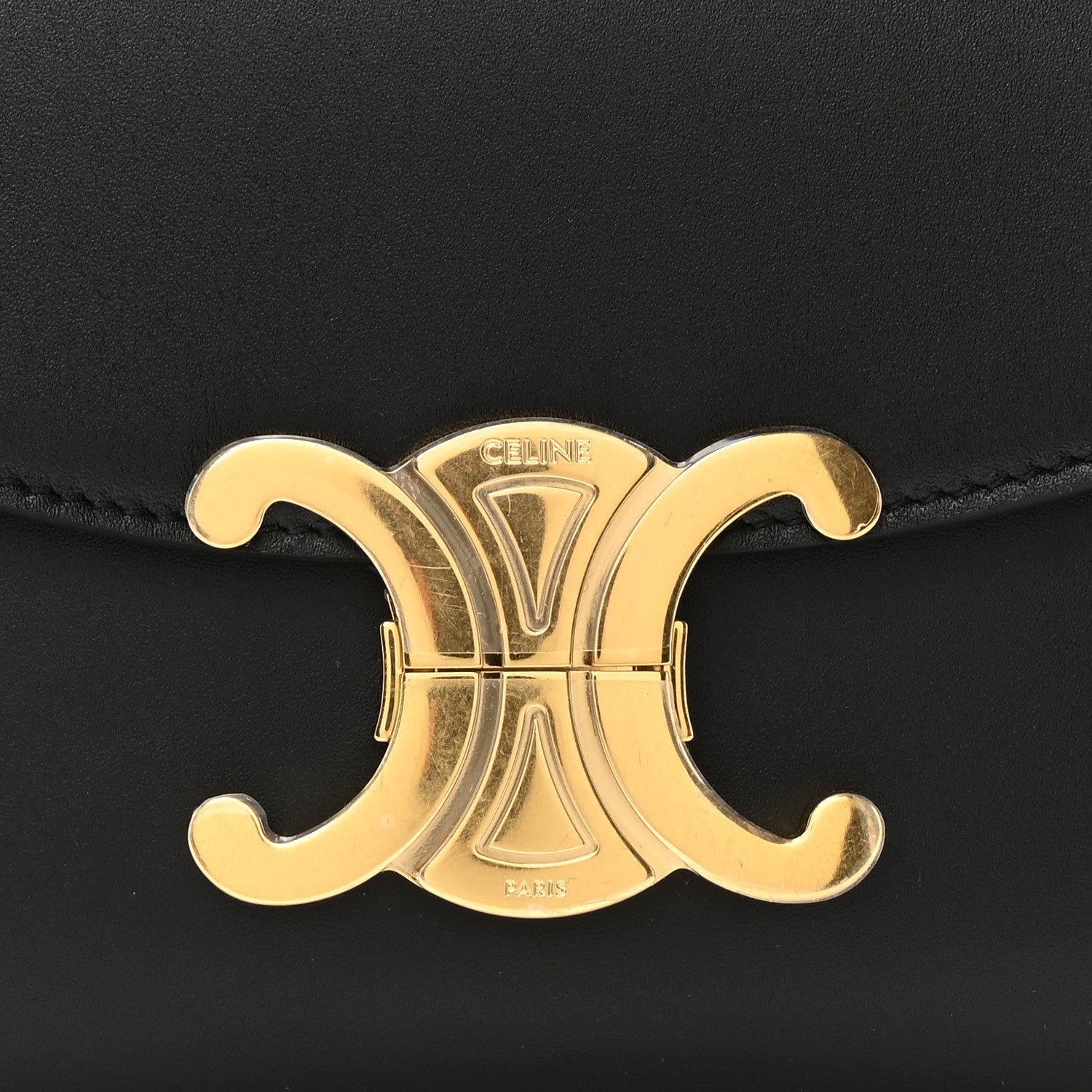 Celine Smooth Satinated Calfskin Teen Nino Black 7 of 9