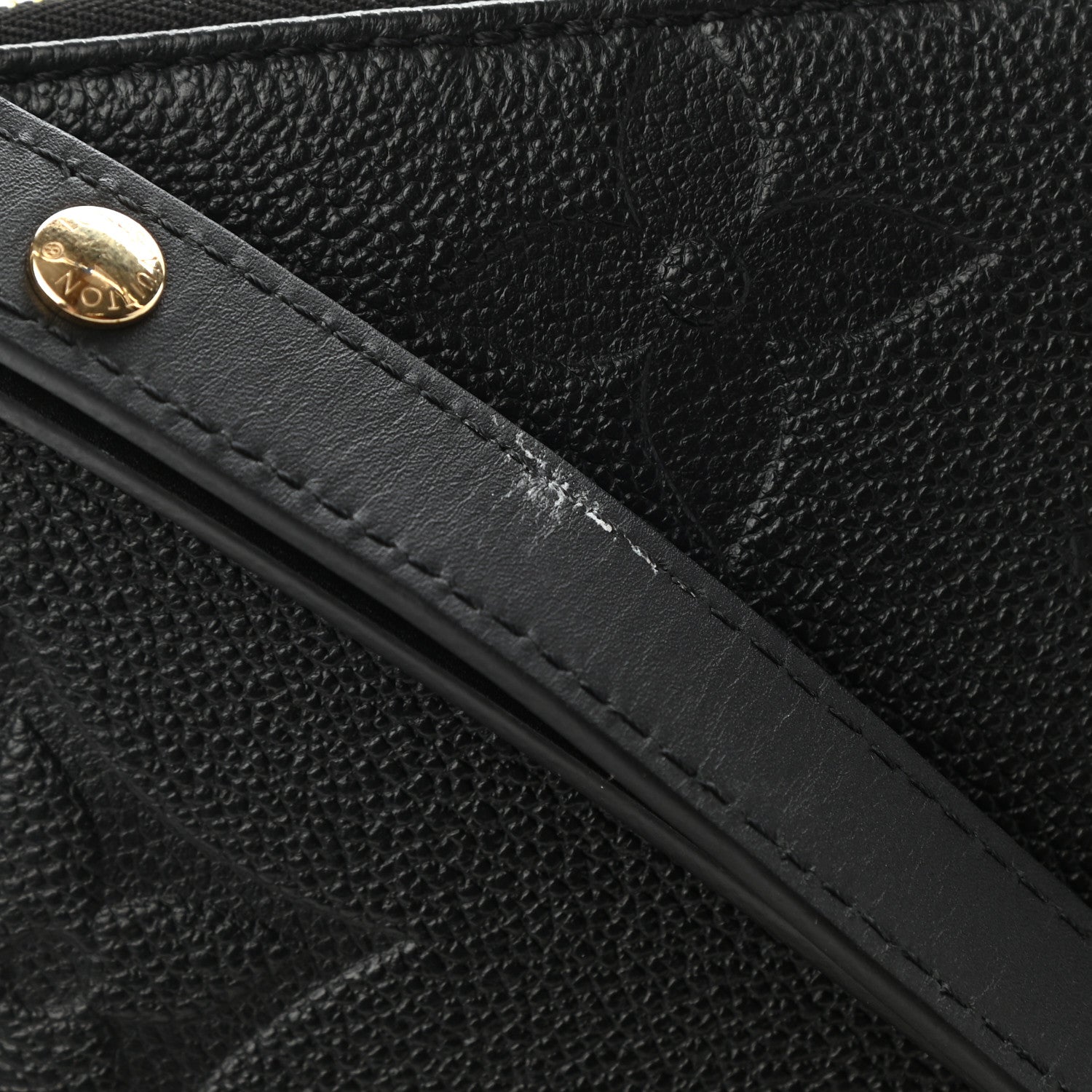 Louis Vuitton Empreinte Monogram Giant Multi Pochette Accessories Black 8 of 8