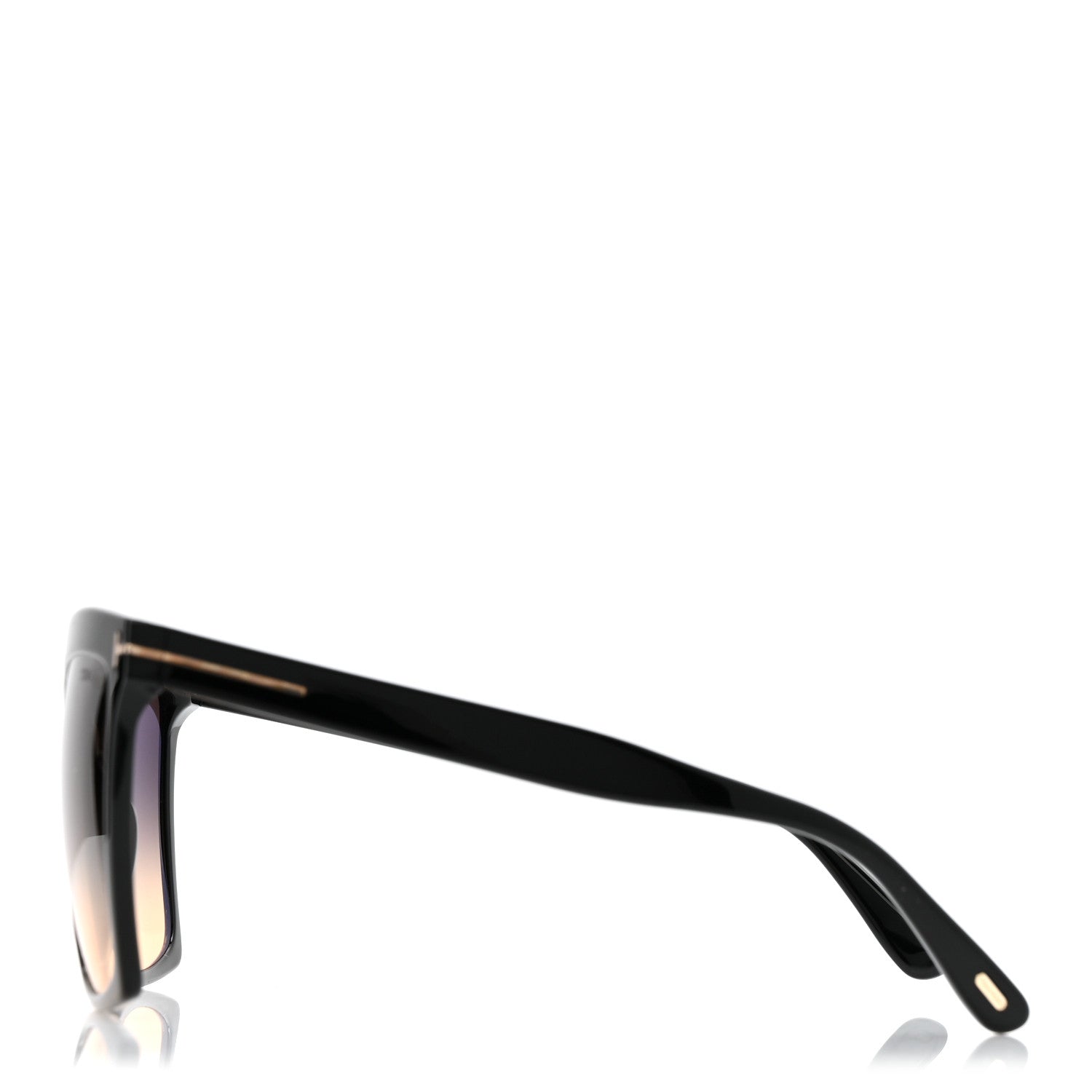 Tom Ford Acetate Sabrina-02 Square Sunglasses TF764 Black 3 of 9
