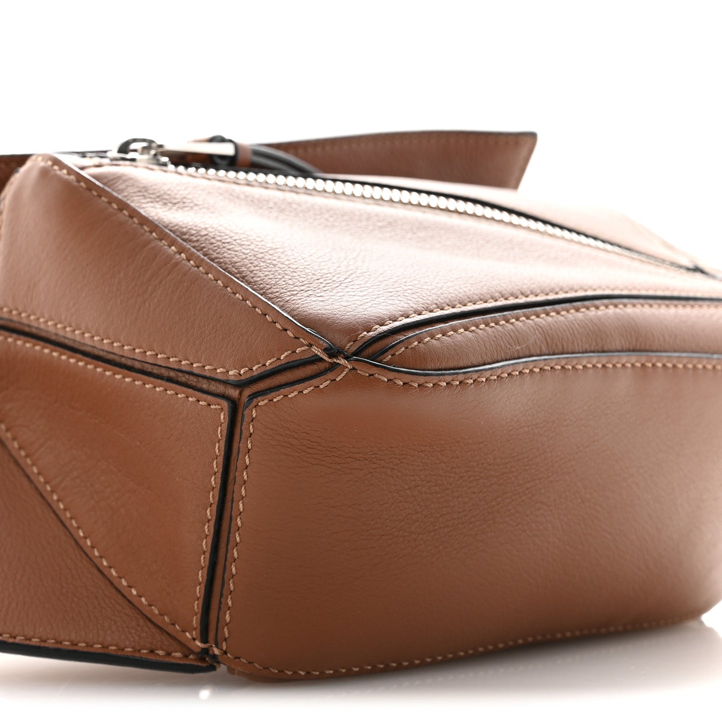 Calfskin Mini Puzzle Bumbag Tan