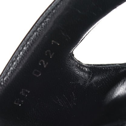 Givenchy Nappa G Flat Sandals 36 Black 8 of 10