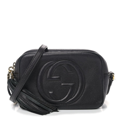 Gucci Pebbled Calfskin Small Soho Disco Bag Black 1 of 11