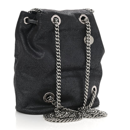 Stella McCartney Shaggy Deer Mini Rucksack Backpack Black 3 of 10