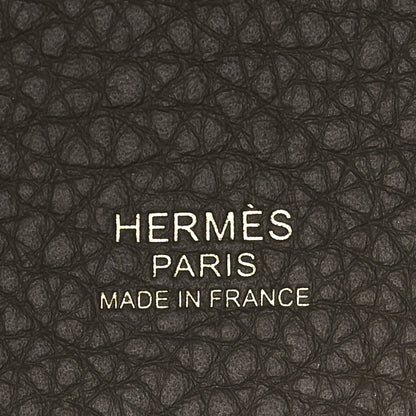 Hermes Taurillon Clemence Picotin Lock 18 PM Etoupe 6 of 12