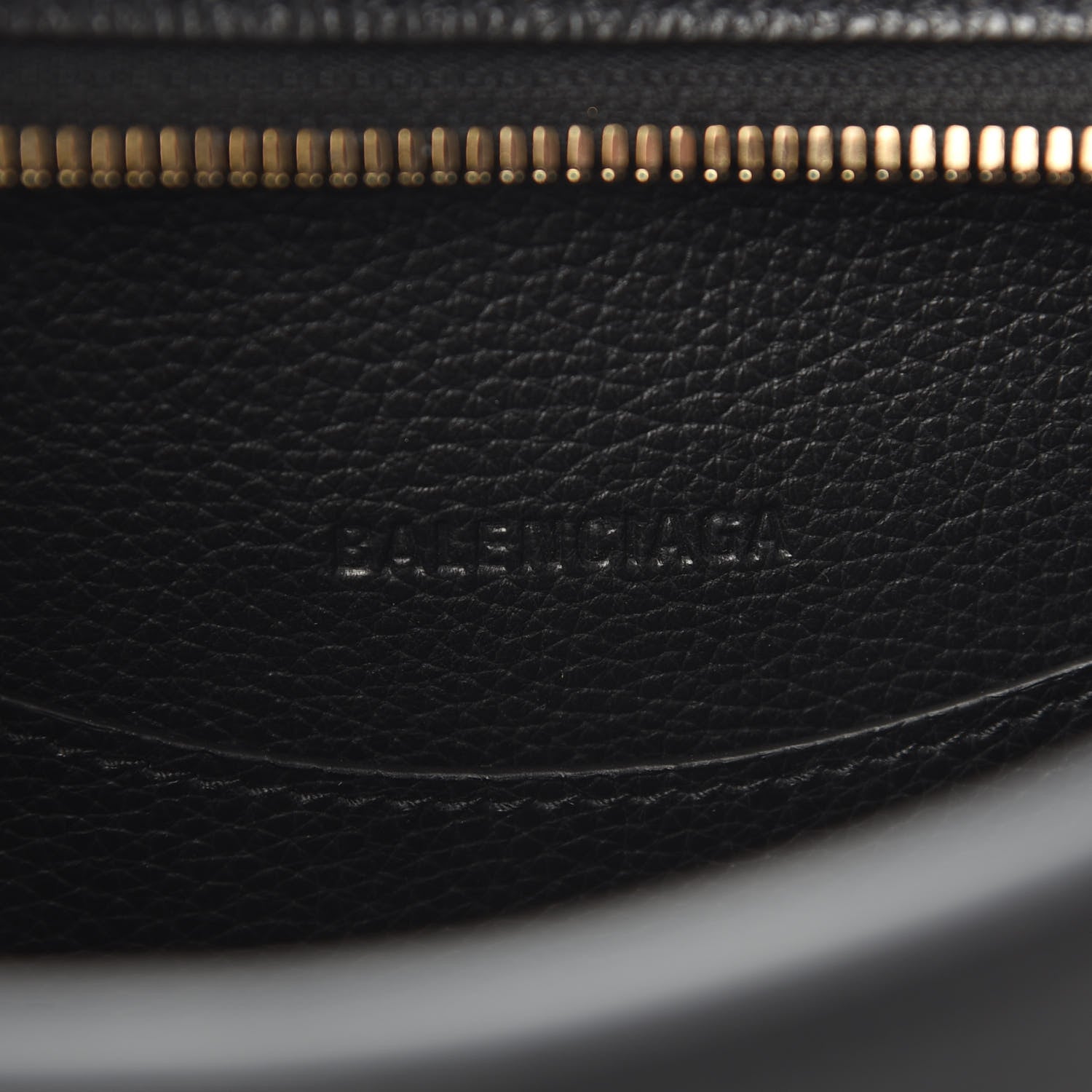 Balenciaga Grained Calfskin Neo Classic Gold Hardware S City Black 8 of 9