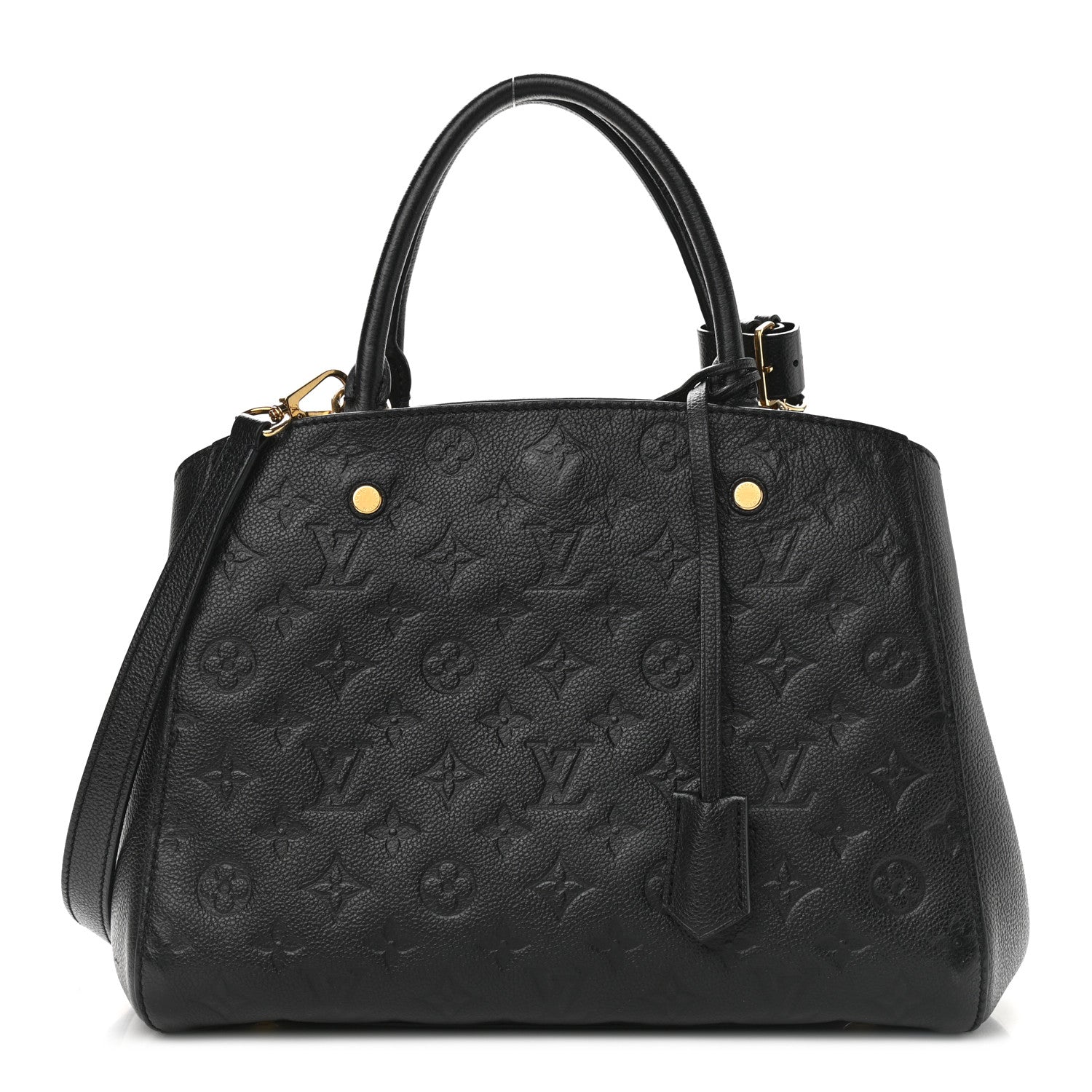 Louis Vuitton Empreinte Montaigne MM Black 2 of 11