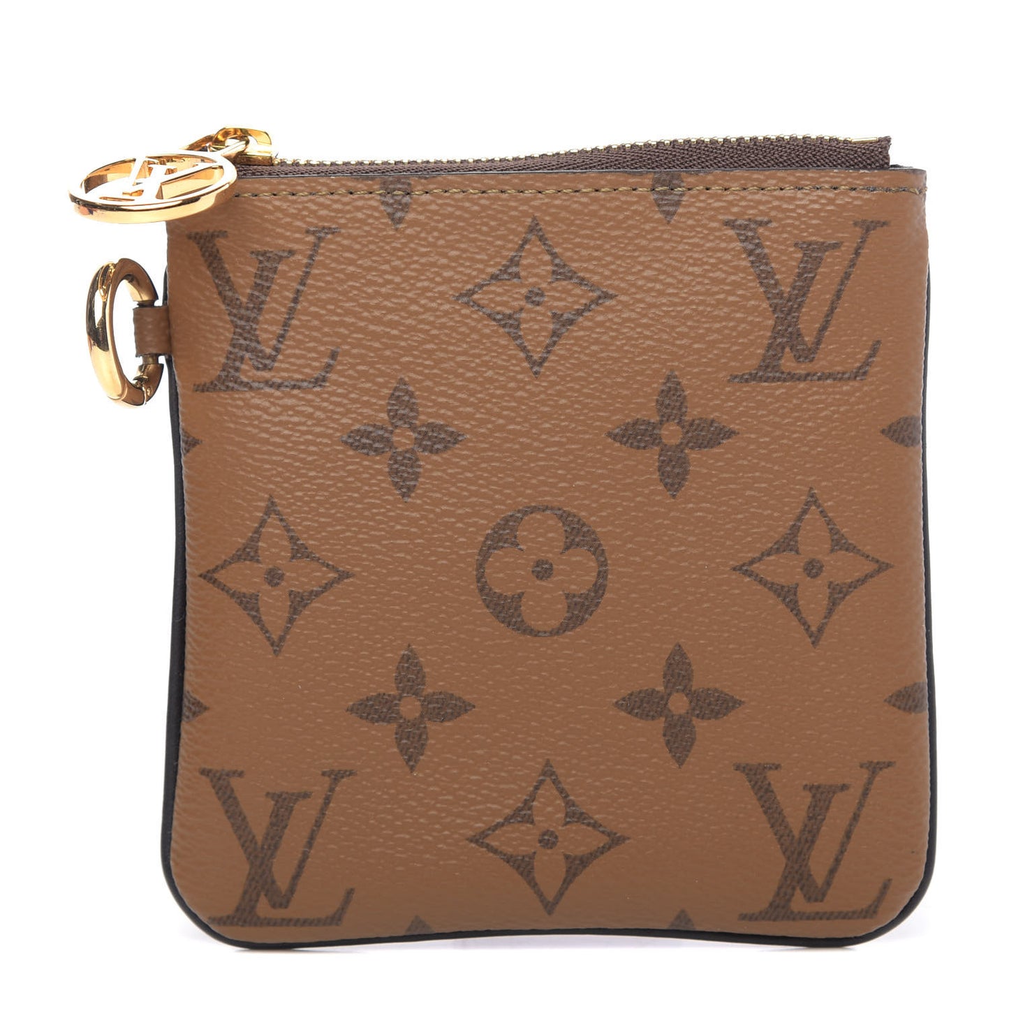 Reverse Monogram Trio Square Pouch