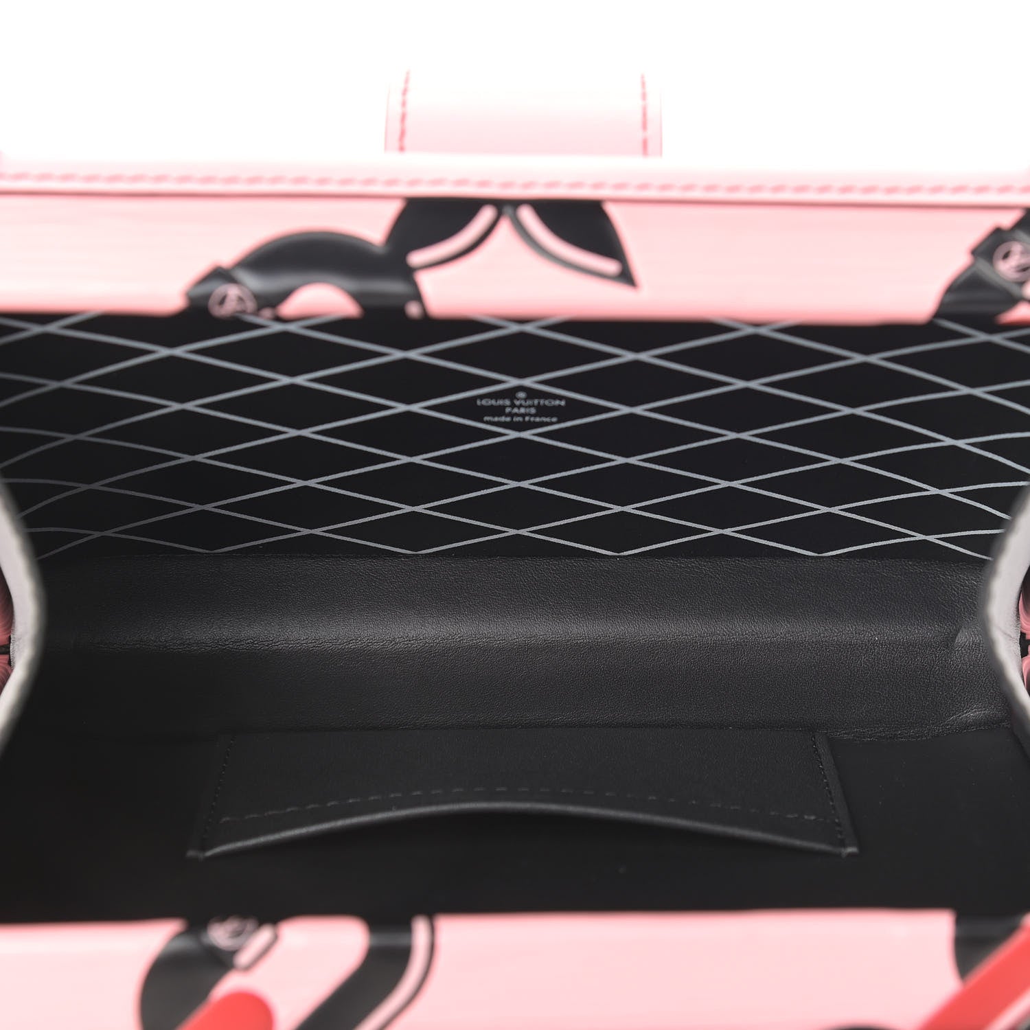 Louis Vuitton Epi Chain Flower Petite Malle Pink 4 of 8
