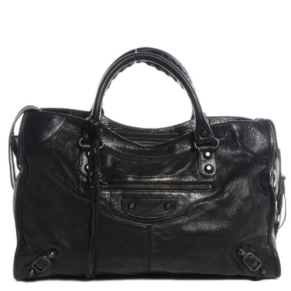 Balenciaga Agneau Perforated City Black 1 of 9