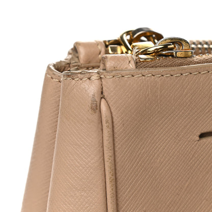 Prada Saffiano Medium Galleria Double Zip Tote Cammeo 10 of 16