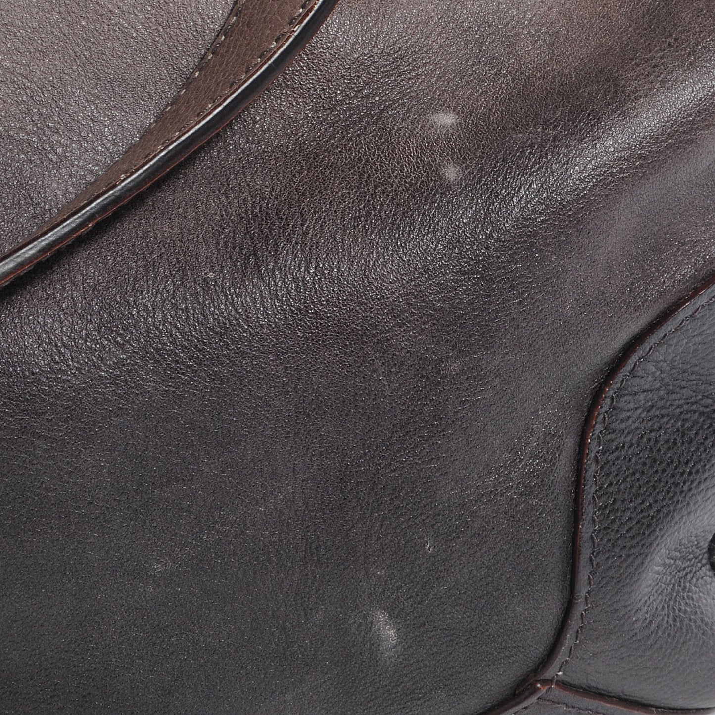 Glace Calf Shoulder Bag Ardesia Fumo