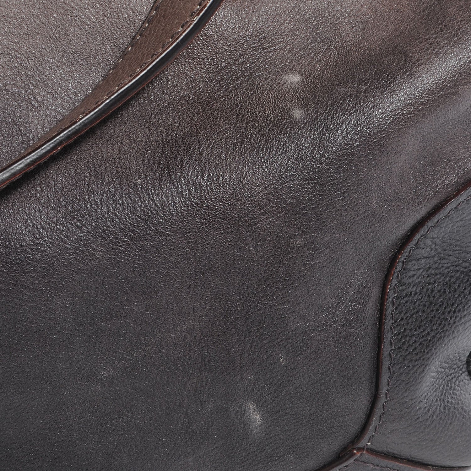 Prada Glace Calf Shoulder Bag Ardesia Fumo 5 of 10