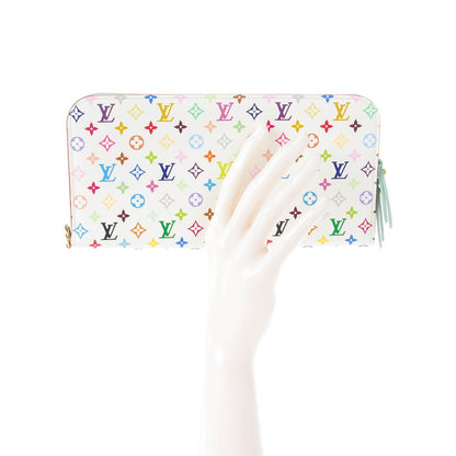 Louis Vuitton Monogram Multicolor Insolite Wallet White Anie 2 of 7