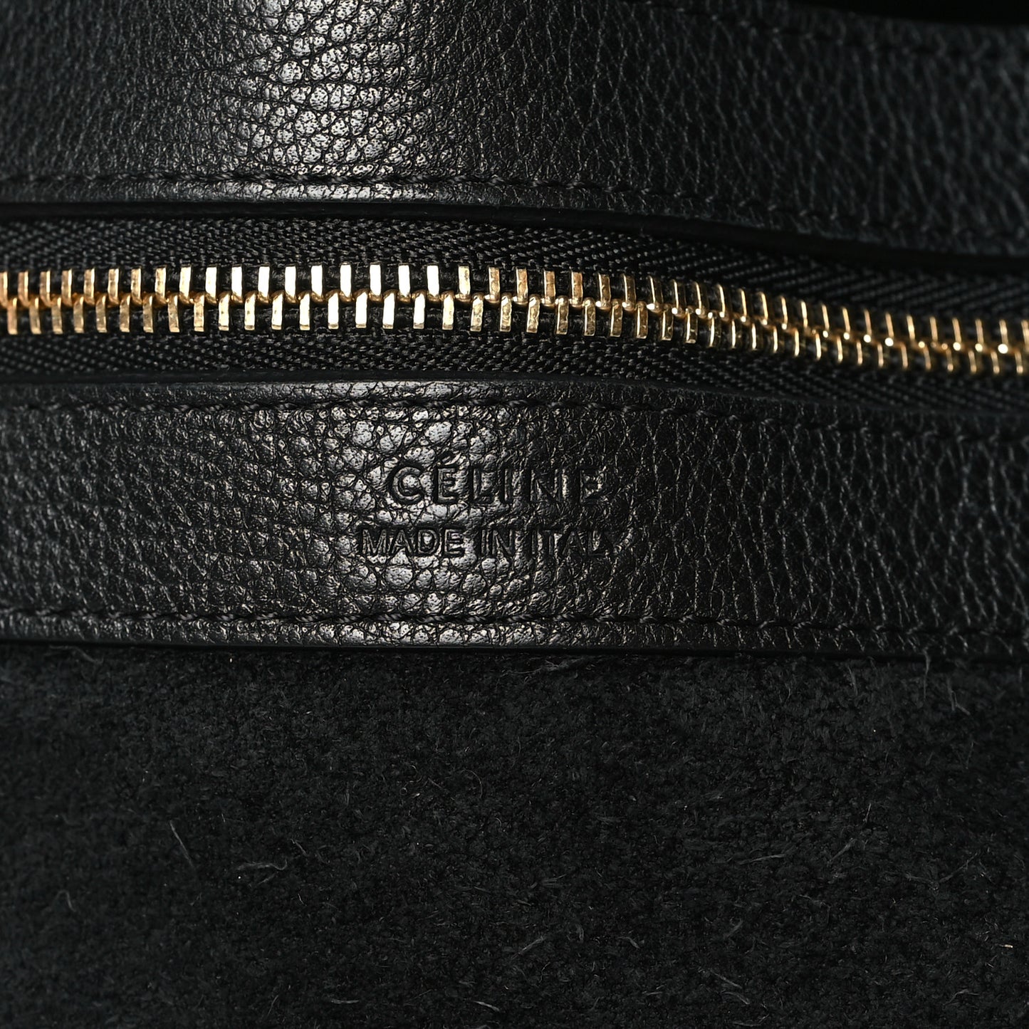 Soft Grained Calfskin Small Belt Cabas Phantom Black