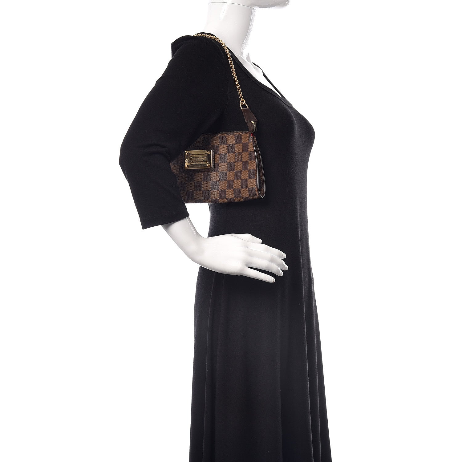 Louis Vuitton Damier Ebene Sophie Clutch 2 of 9