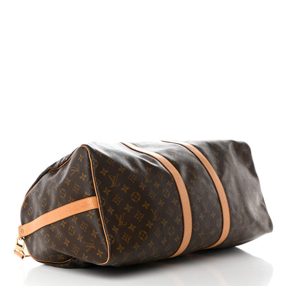 Louis Vuitton Monogram Keepall Bandouliere 55 3 of 18