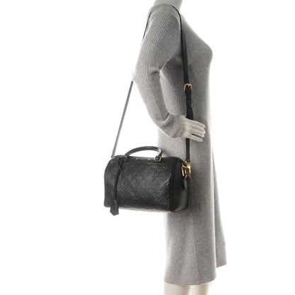 Louis Vuitton Empreinte Speedy Bandouliere 25 NM Black 2 of 7
