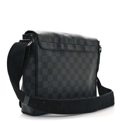 Louis Vuitton Damier Graphite District PM 3 of 10